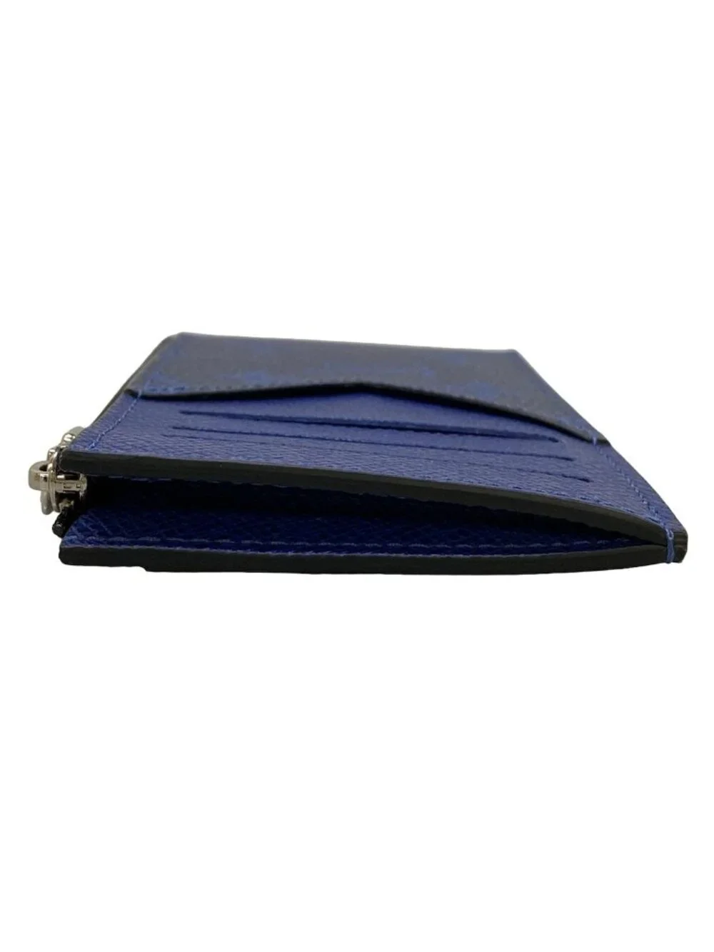 Louis Vuitton Coin Purse Taigarama Card Folder Cobalt Leather